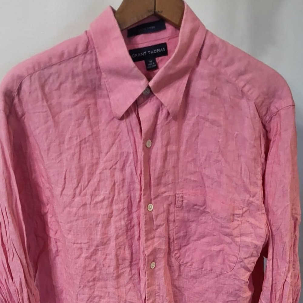 Men's shirt "pure linen" size M